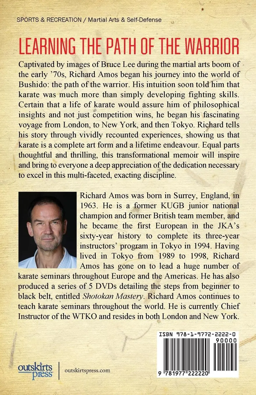 Rückseite: 9781977222220 | Chasing Bushido | How I Learned to Just Say Osu | Richard Amos | Buch