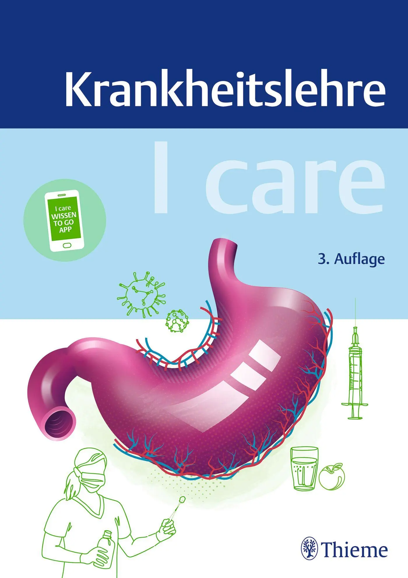 Cover: 9783132452220 | I care Krankheitslehre | Bundle | 1 Taschenbuch | Deutsch | 2025