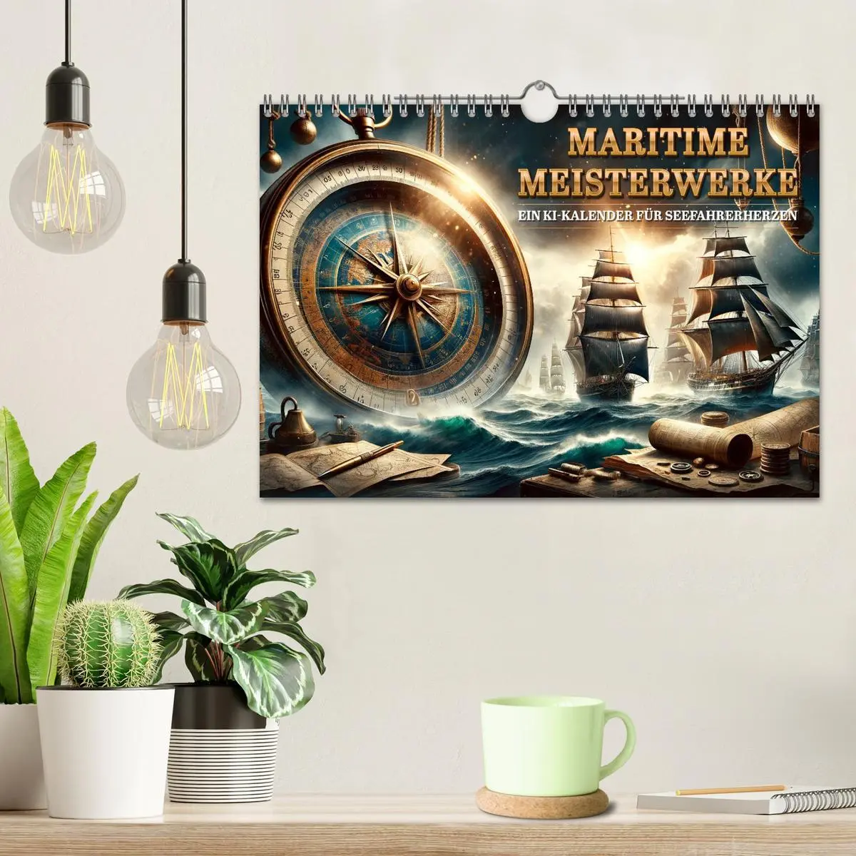 Bild: 9783457342220 | Maritime Meisterwerke: Ein KI-Kalender für Seefahrerherzen...