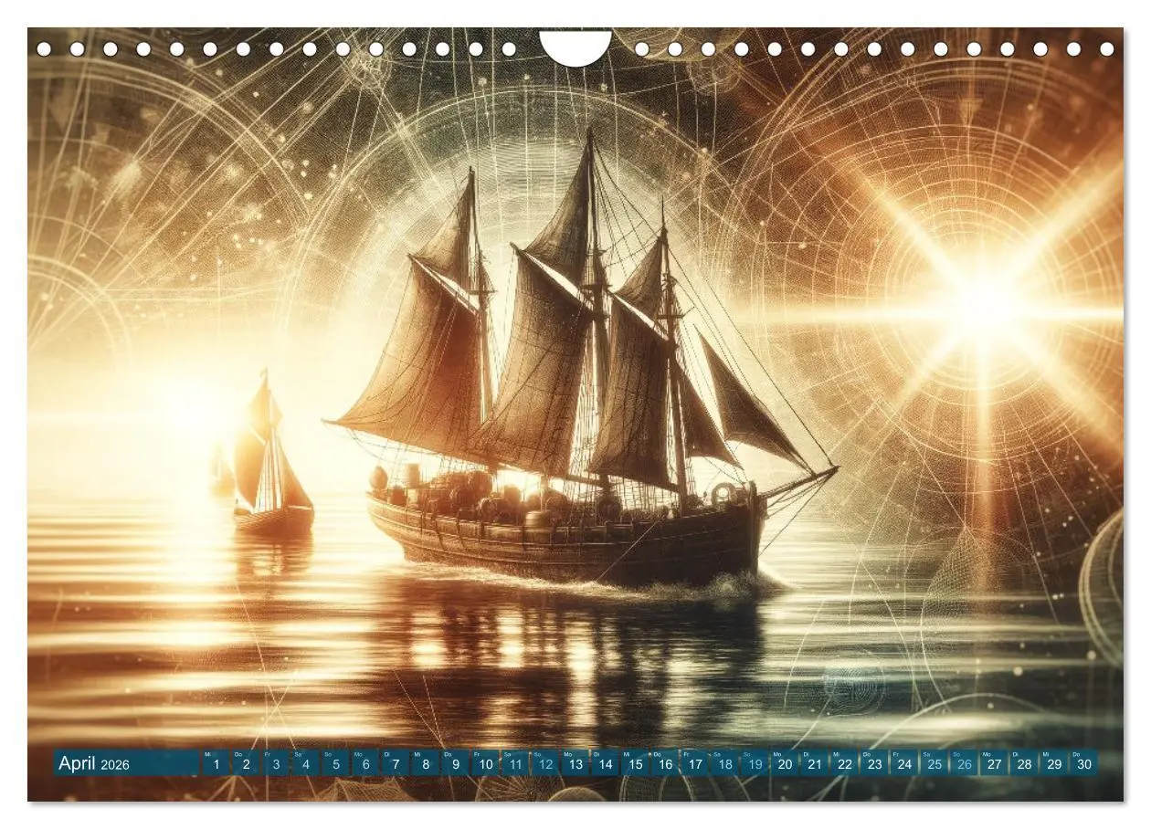 Bild: 9783457342220 | Maritime Meisterwerke: Ein KI-Kalender für Seefahrerherzen...