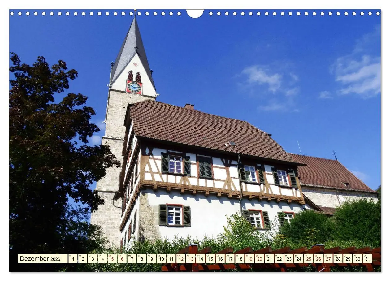 Bild: 9783457892220 | Unterwegs in der Altstadt von Geislingen (Wandkalender 2026 DIN A3...