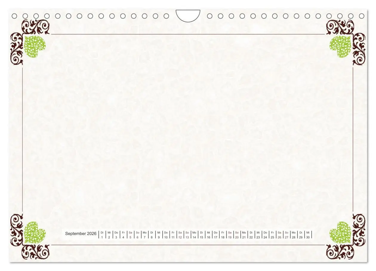 Bild: 9783516052220 | Bastelkalender Nostalgie-Rahmen 2026 (Wandkalender 2026 DIN A4...