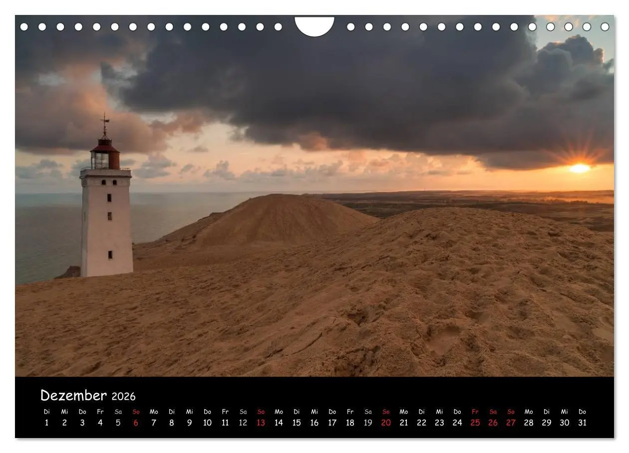 Bild: 9783516122220 | Unterwegs in Dänemark (Wandkalender 2026 DIN A4 quer), CALVENDO...