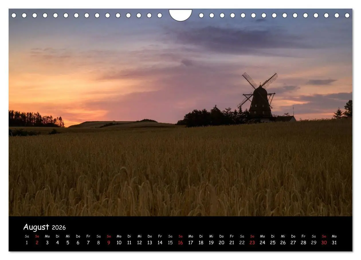 Bild: 9783516122220 | Unterwegs in Dänemark (Wandkalender 2026 DIN A4 quer), CALVENDO...