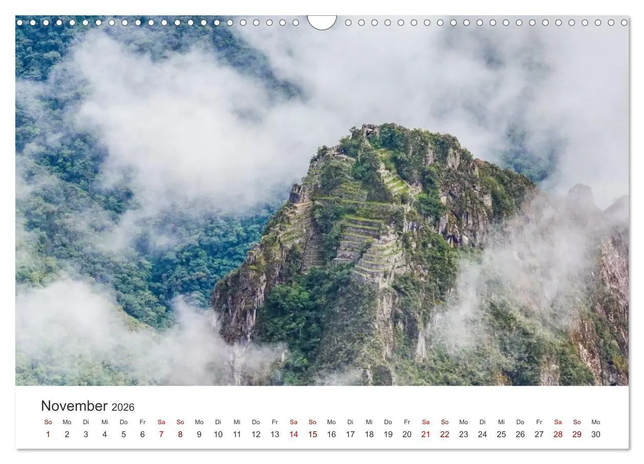 Bild: 9783516672220 | Macchu Picchu (Wandkalender 2026 DIN A3 quer), CALVENDO Monatskalender