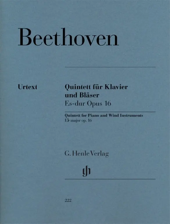 Cover: 9790201802220 | Ludwig van Beethoven - Quintett Es-dur op. 16 für Klavier, Oboe,...