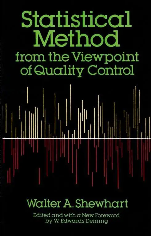 Cover: 9780486652320 | Statistical Method from the Viewpoint of Quality Control | Shewhart