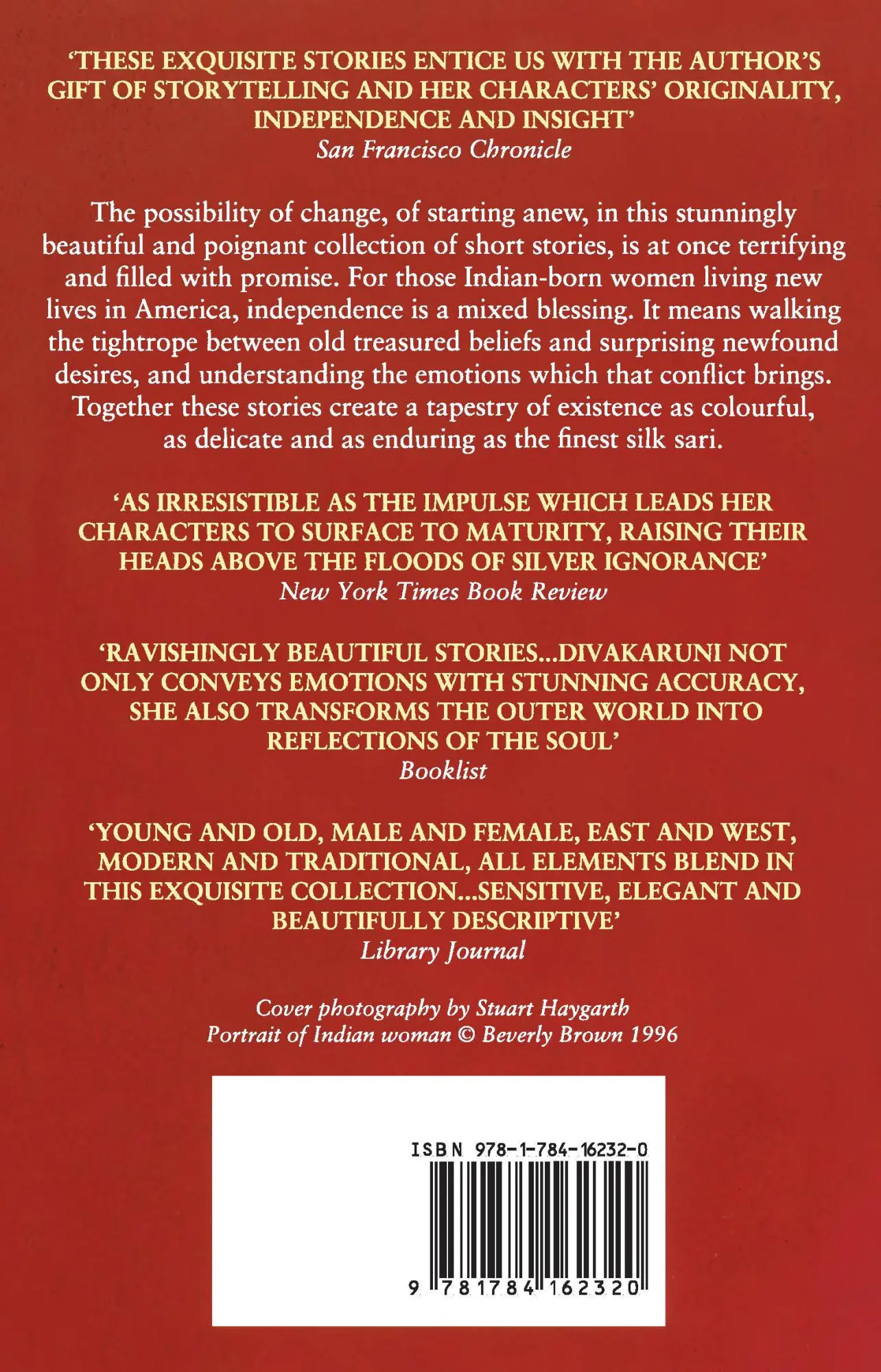 Rückseite: 9781784162320 | Arranged Marriage | Chitra Divakaruni | Taschenbuch | Englisch | 2016