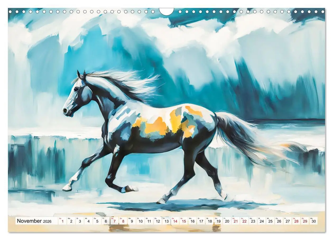 Bild: 9783457262320 | Jahr des Pferdes - Der unbezähmbare Geist der Pferde (Wandkalender...