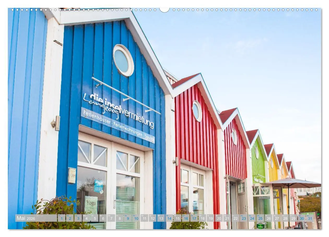 Bild: 9783457642320 | Am Strand von Langeoog (Wandkalender 2026 DIN A2 quer), CALVENDO...