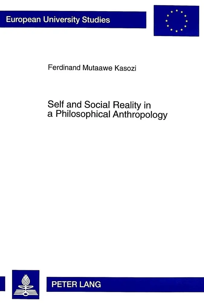 Cover: 9783631332320 | Self and Social Reality in a Philosophical Anthropology | Kasozi