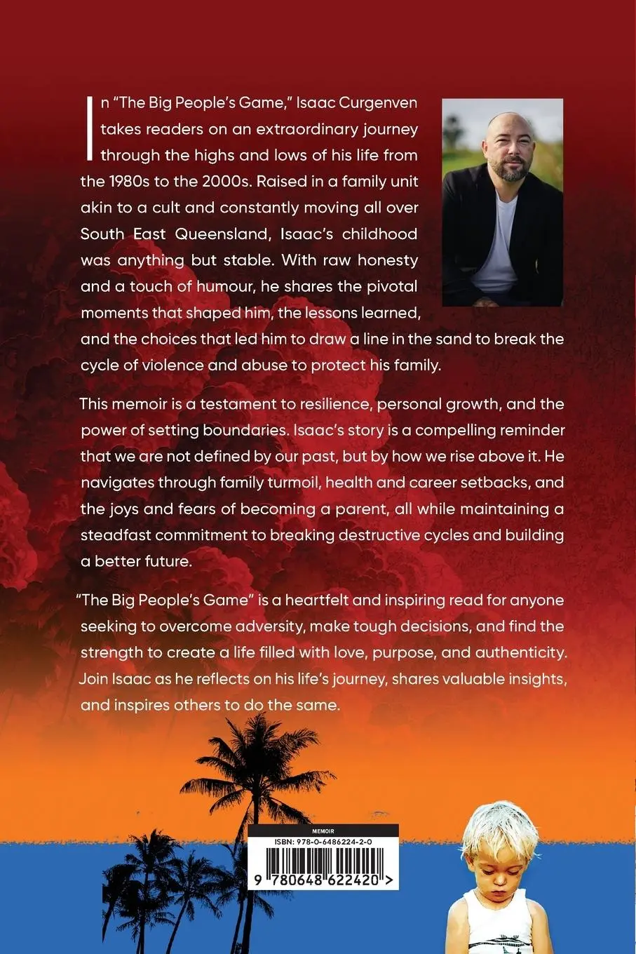 Rückseite: 9780648622420 | The Big People's Game | Isaac Curgenven | Taschenbuch | Englisch