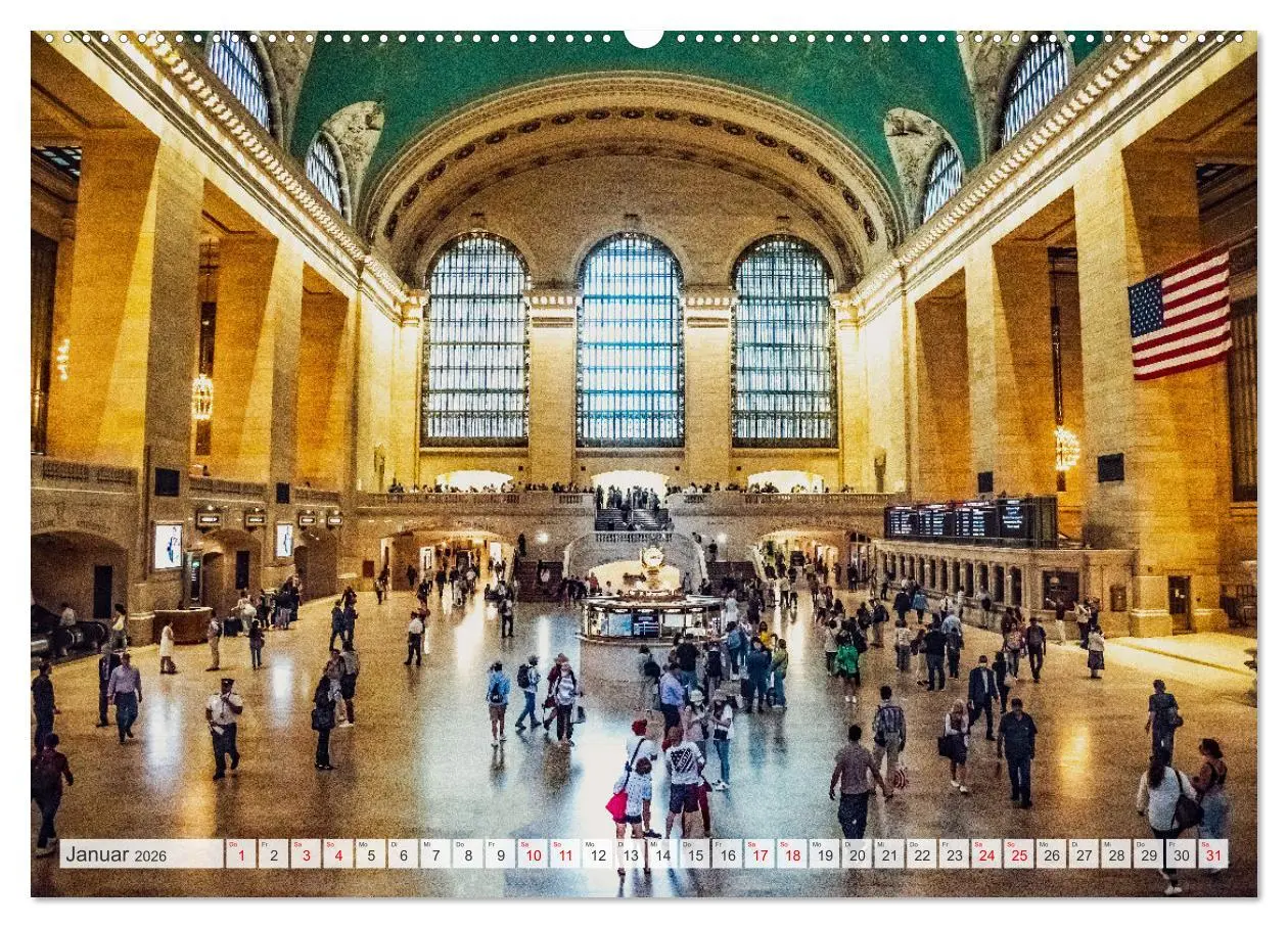 Bild: 9783457562420 | Mein New York Michael Jaster (Wandkalender 2026 DIN A2 quer),...