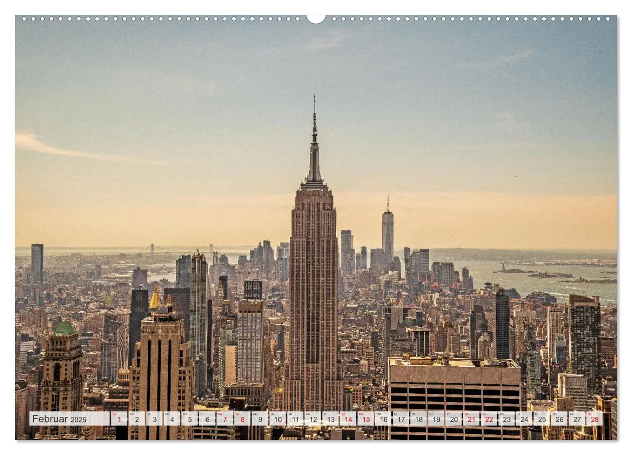 Bild: 9783457562420 | Mein New York Michael Jaster (Wandkalender 2026 DIN A2 quer),...