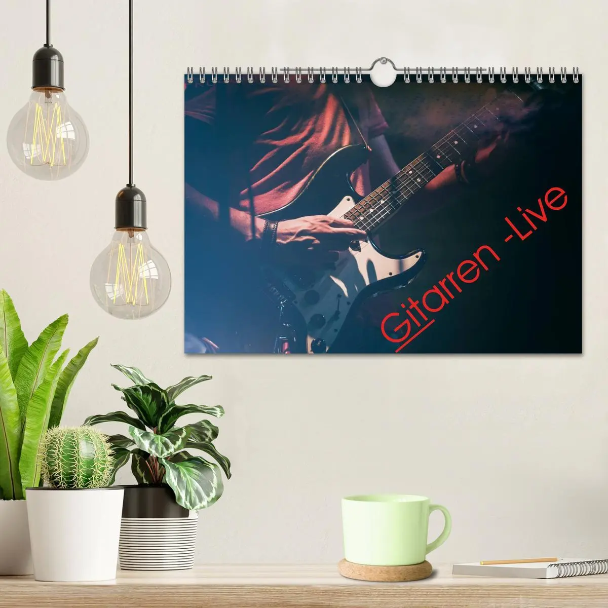 Bild: 9783516032420 | Gitarren - Live (Wandkalender 2026 DIN A4 quer), CALVENDO...