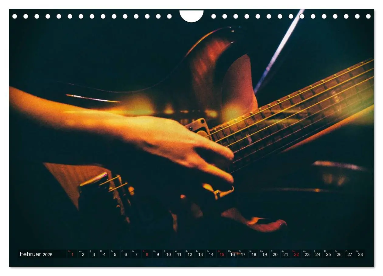Bild: 9783516032420 | Gitarren - Live (Wandkalender 2026 DIN A4 quer), CALVENDO...