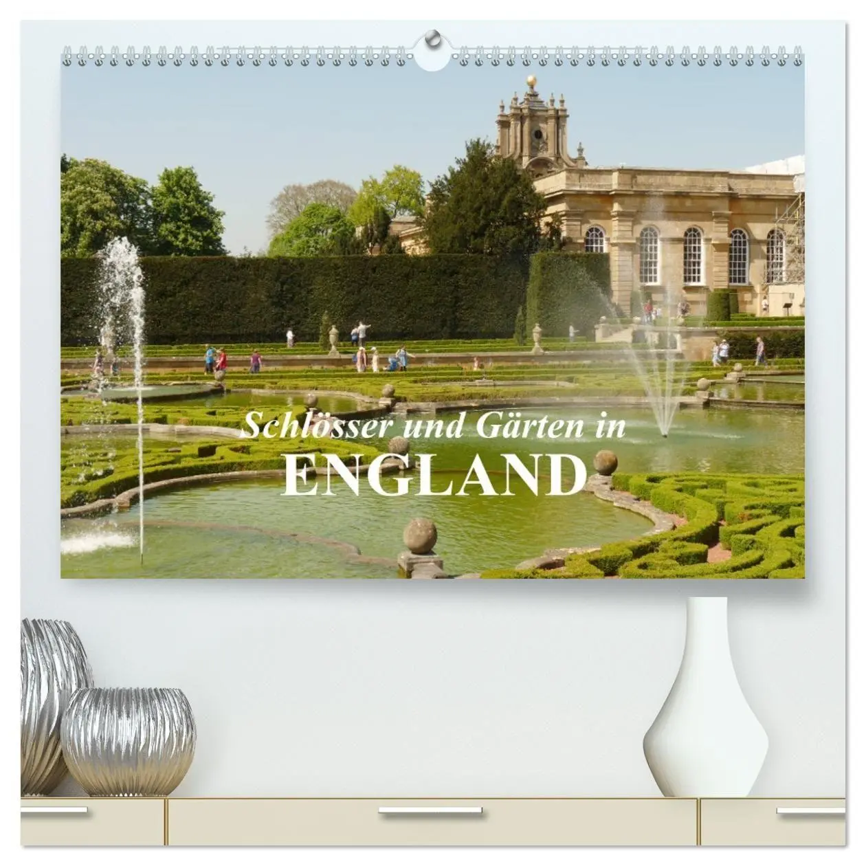 Cover: 9783569742420 | Schlösser und Gärten in England (hochwertiger Premium Wandkalender...
