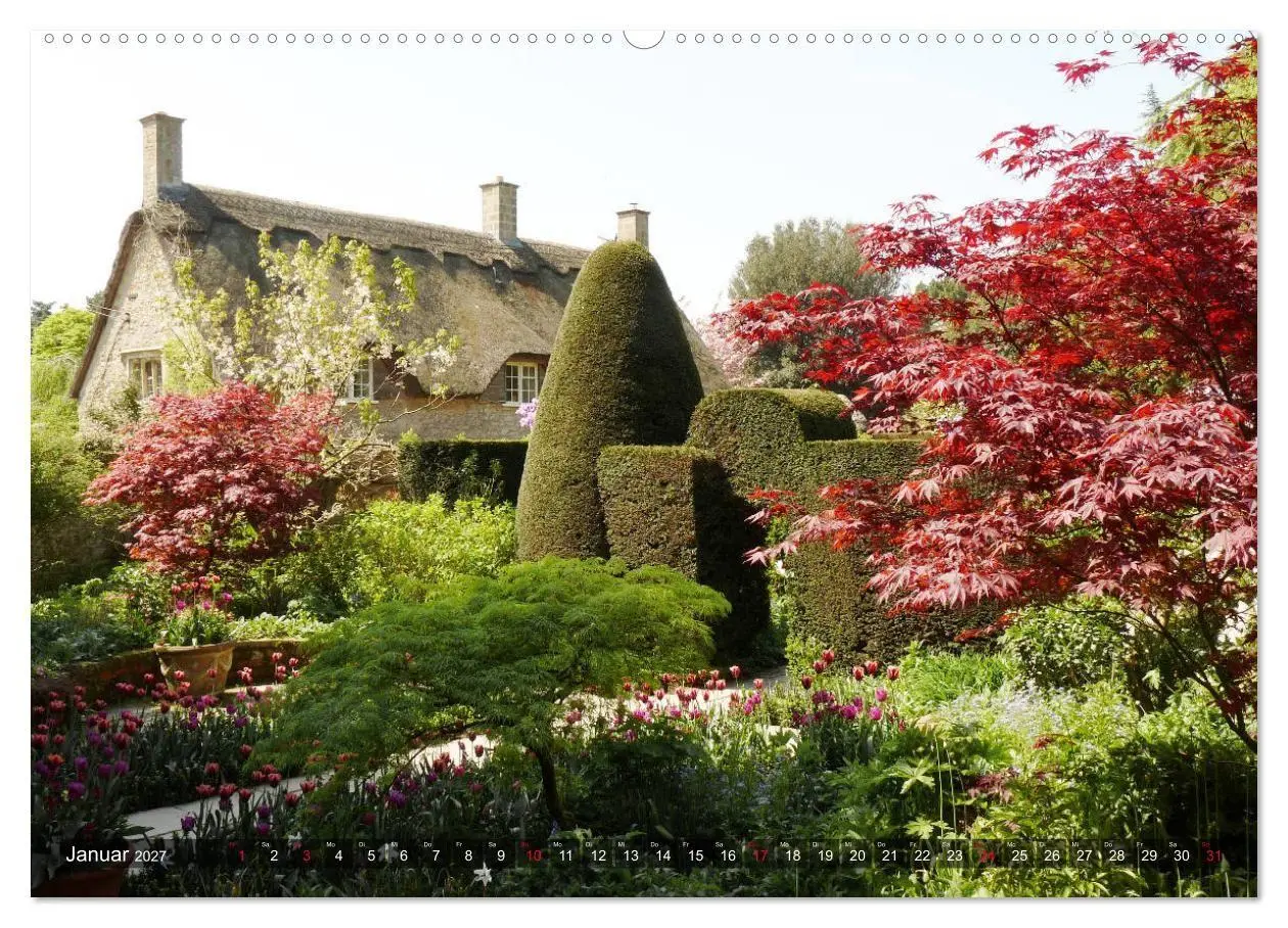 Bild: 9783569742420 | Schlösser und Gärten in England (hochwertiger Premium Wandkalender...