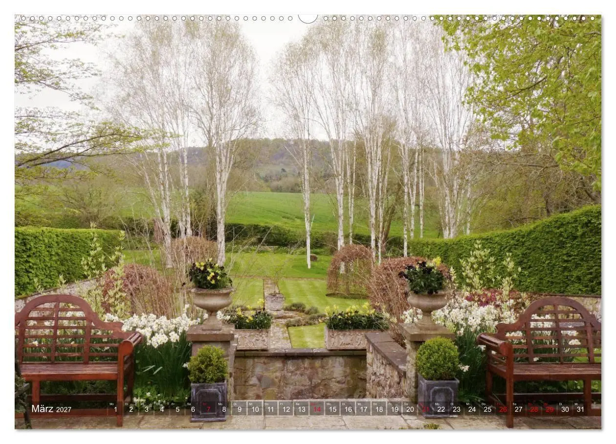 Bild: 9783569742420 | Schlösser und Gärten in England (hochwertiger Premium Wandkalender...