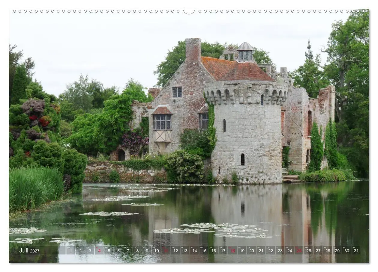 Bild: 9783569742420 | Schlösser und Gärten in England (hochwertiger Premium Wandkalender...