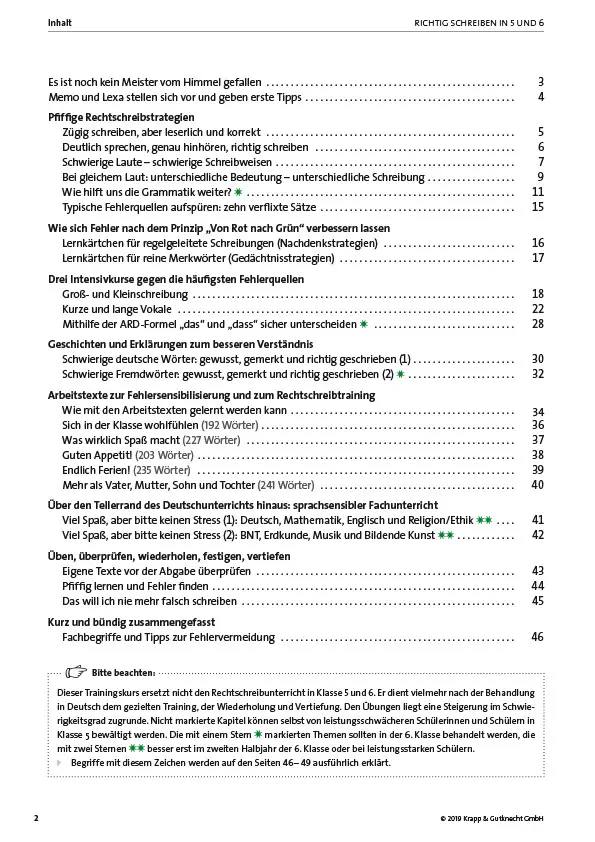 Bild: 9783946482420 | Richtig schreiben in 5 und 6 - Schülerarbeitsheft | Stephan Gora