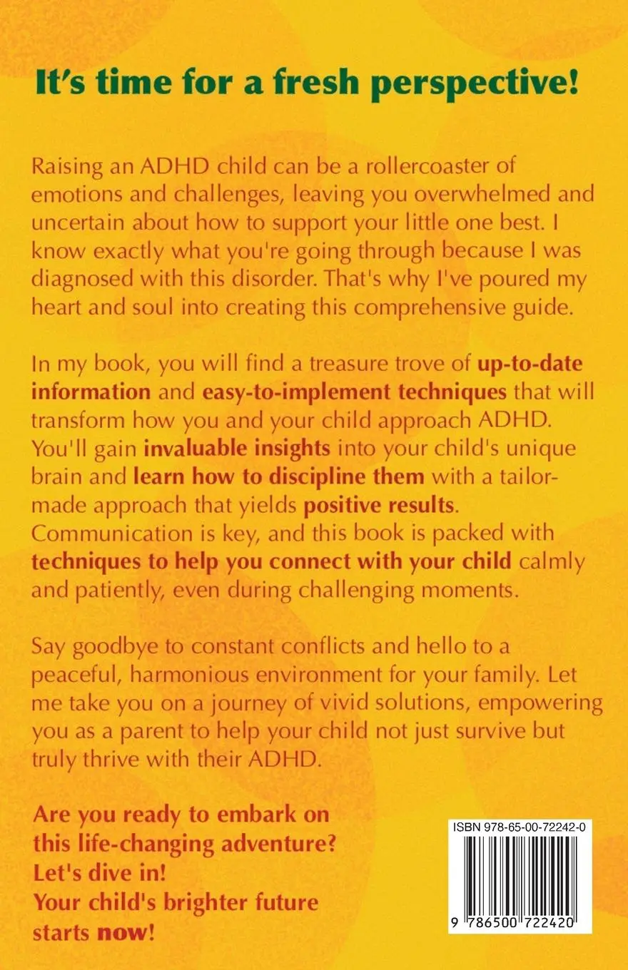 Rückseite: 9786500722420 | Parenting Kids With ADHD | Renato Flauzino | Taschenbuch | Englisch
