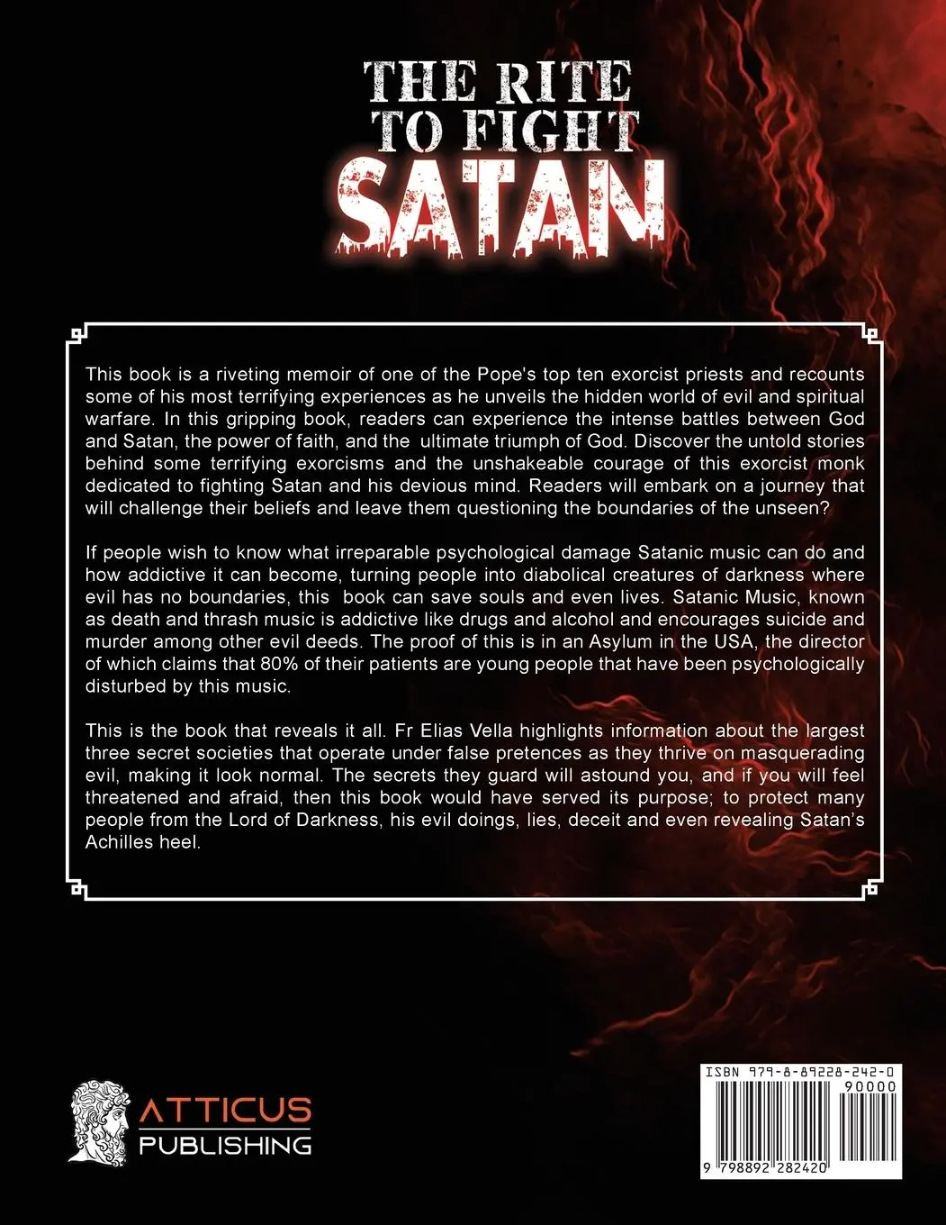 Rückseite: 9798892282420 | The Rite to Fight Satan | Raymond Fenech Gonzi | Taschenbuch | 2024