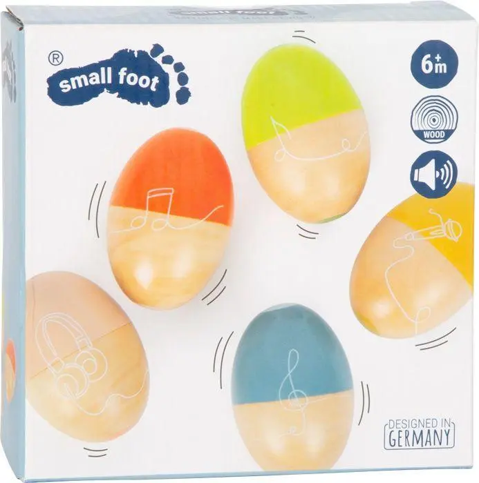 Bild: 4020972122520 | Musikeier "Groovy Beats" | small foot | 12252 | Deutsch | 2022