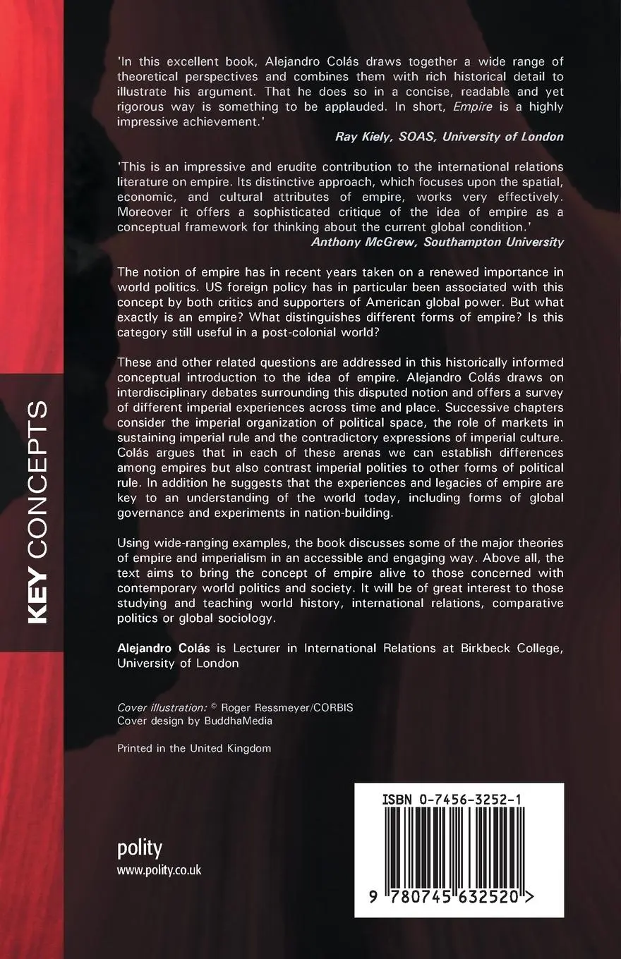 Rückseite: 9780745632520 | Empire | Alejandro Colás | Taschenbuch | Englisch | 2007
