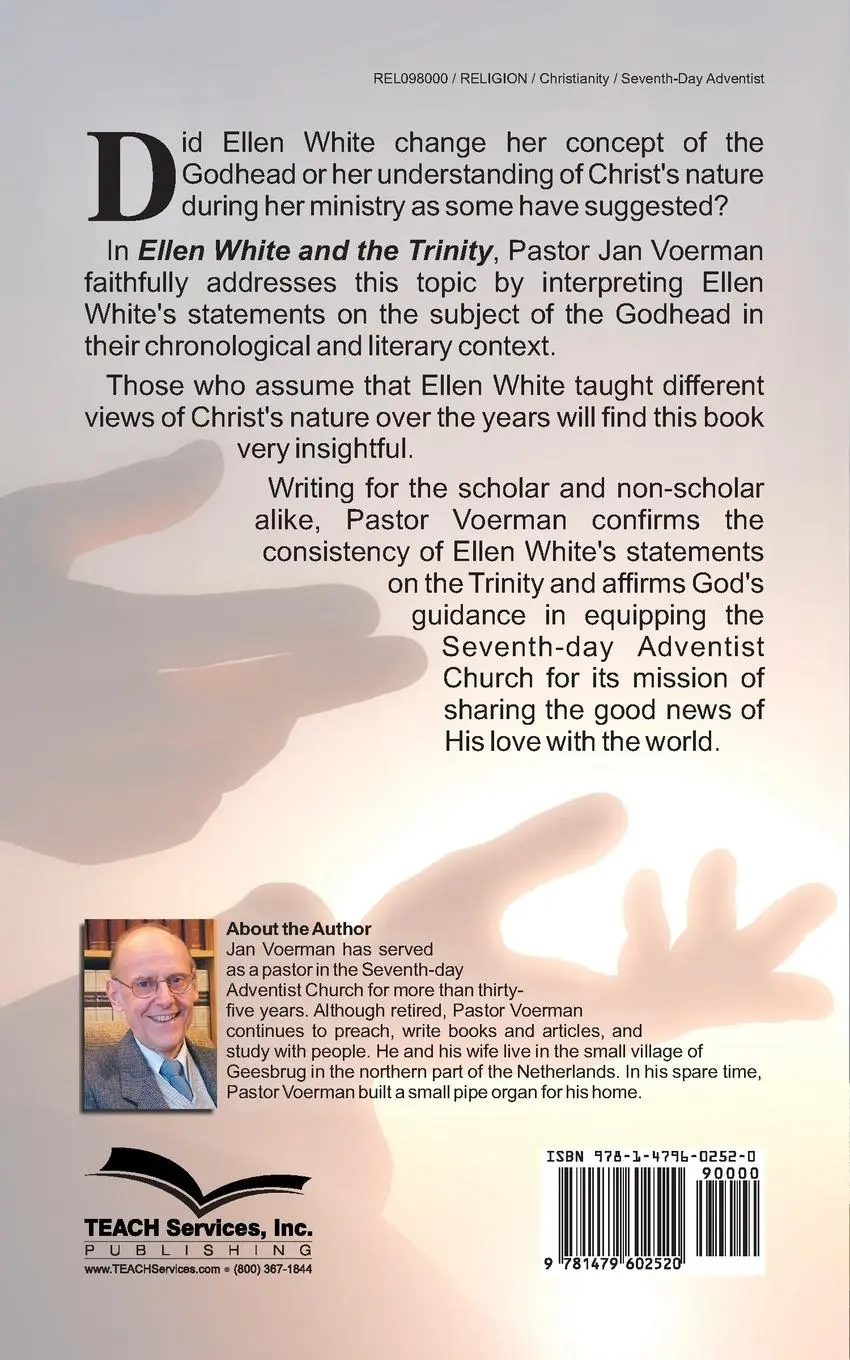 Rückseite: 9781479602520 | Ellen White and the Trinity | Jan Voerman | Taschenbuch | Englisch