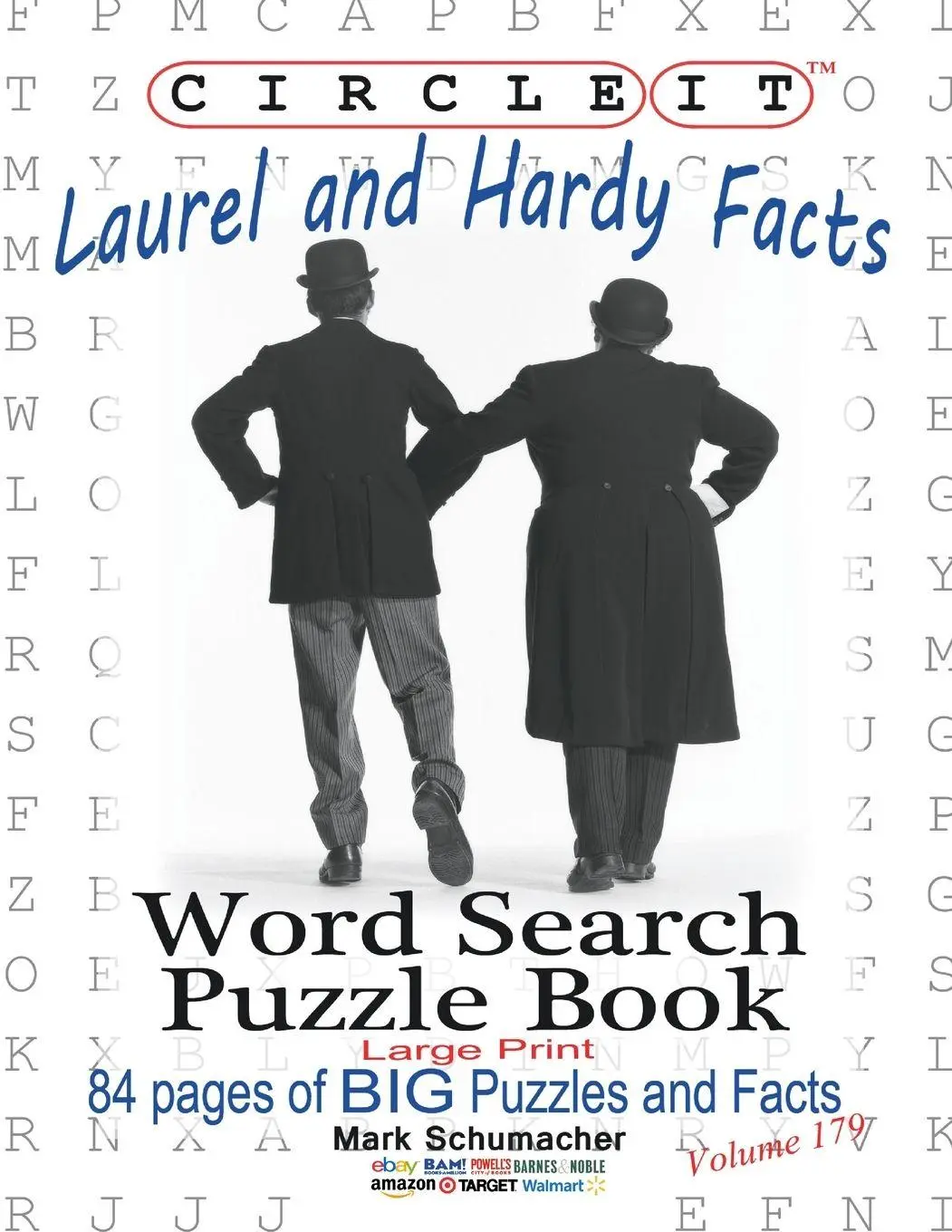 Cover: 9781945512520 | Circle It, Laurel and Hardy Facts, Word Search, Puzzle Book | Buch