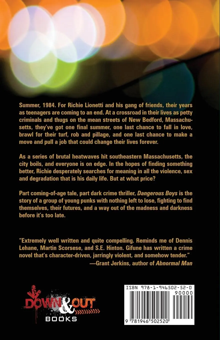 Rückseite: 9781946502520 | Dangerous Boys | Greg F. Gifune | Taschenbuch | Englisch | 2018