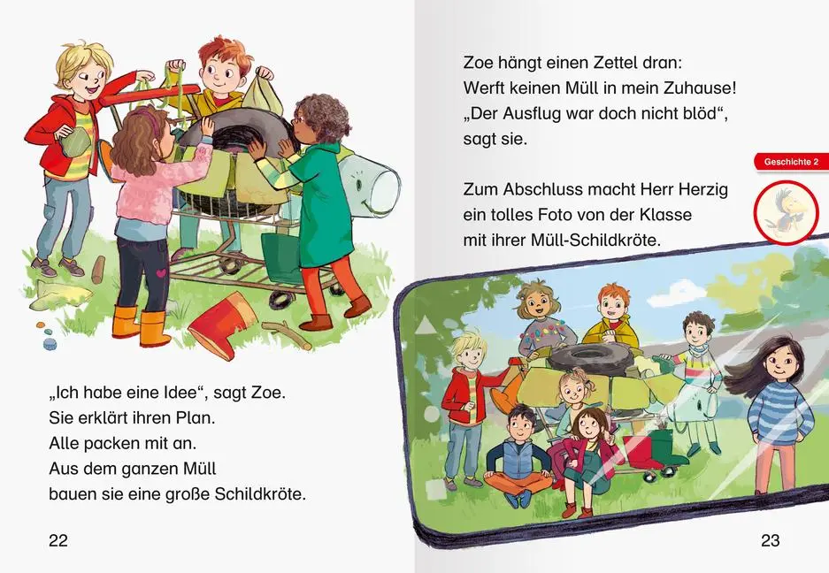 Bild: 9783473462520 | Leserabe - 1. Lesestufe - Schulgeschichten | Julia Breitenöder | Buch