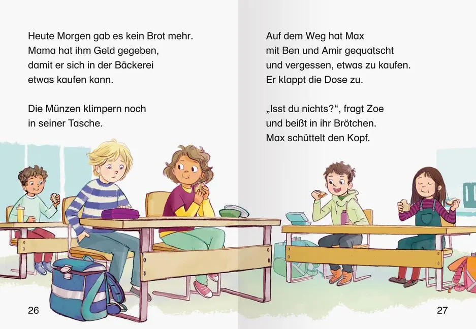 Bild: 9783473462520 | Leserabe - 1. Lesestufe - Schulgeschichten | Julia Breitenöder | Buch
