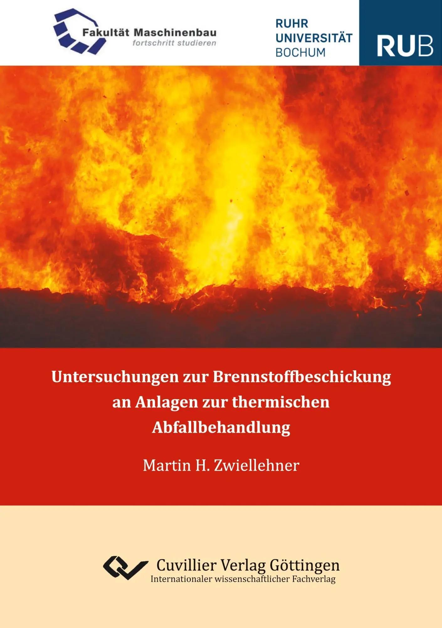 Cover: 9783736972520 | Untersuchungen zur Brennstoffbeschickung an Anlagen zur thermischen...