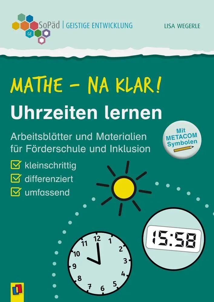 Cover: 9783834672520 | Mathe - na klar! Uhrzeiten lernen | Lisa Wegerle | Taschenbuch | 2026