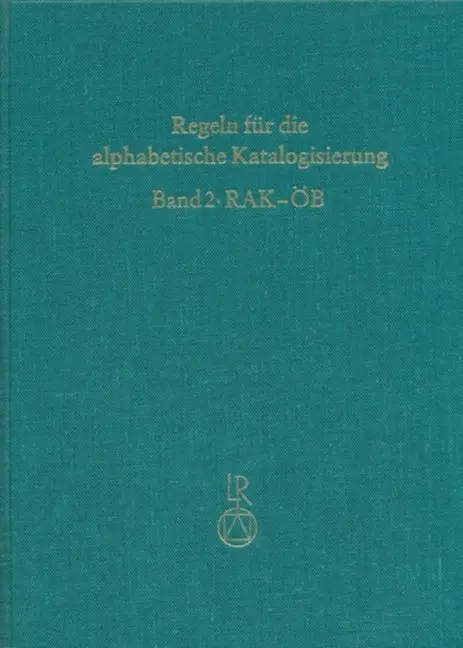 Cover: 9783882262520 | Regeln für öffentliche Bibliotheken (RAK-ÖB) | Buch | Reichert