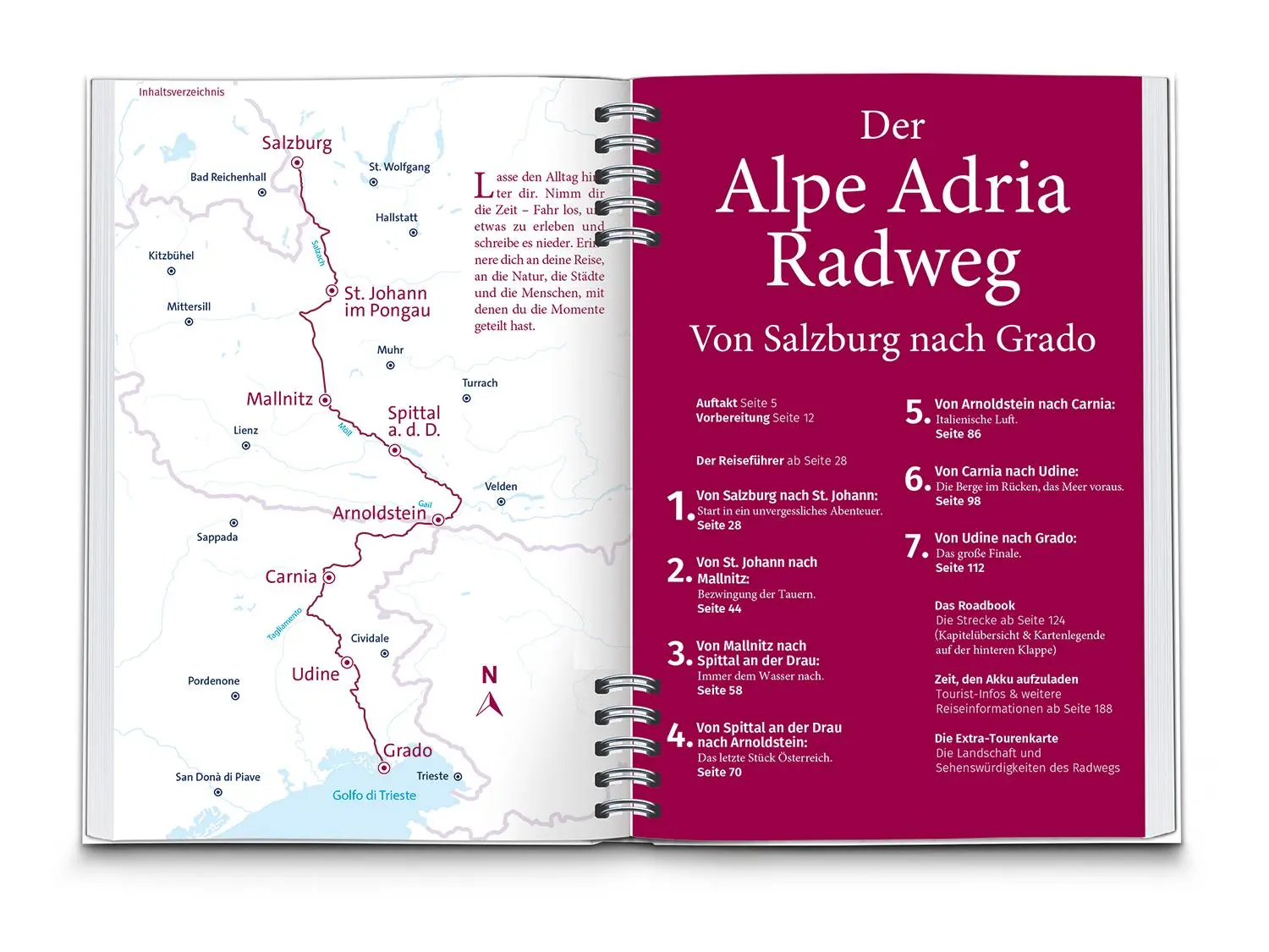 Bild: 9783991542520 | KOMPASS Radreiseführer Alpe Adria Radweg | Maria Strobl | Taschenbuch