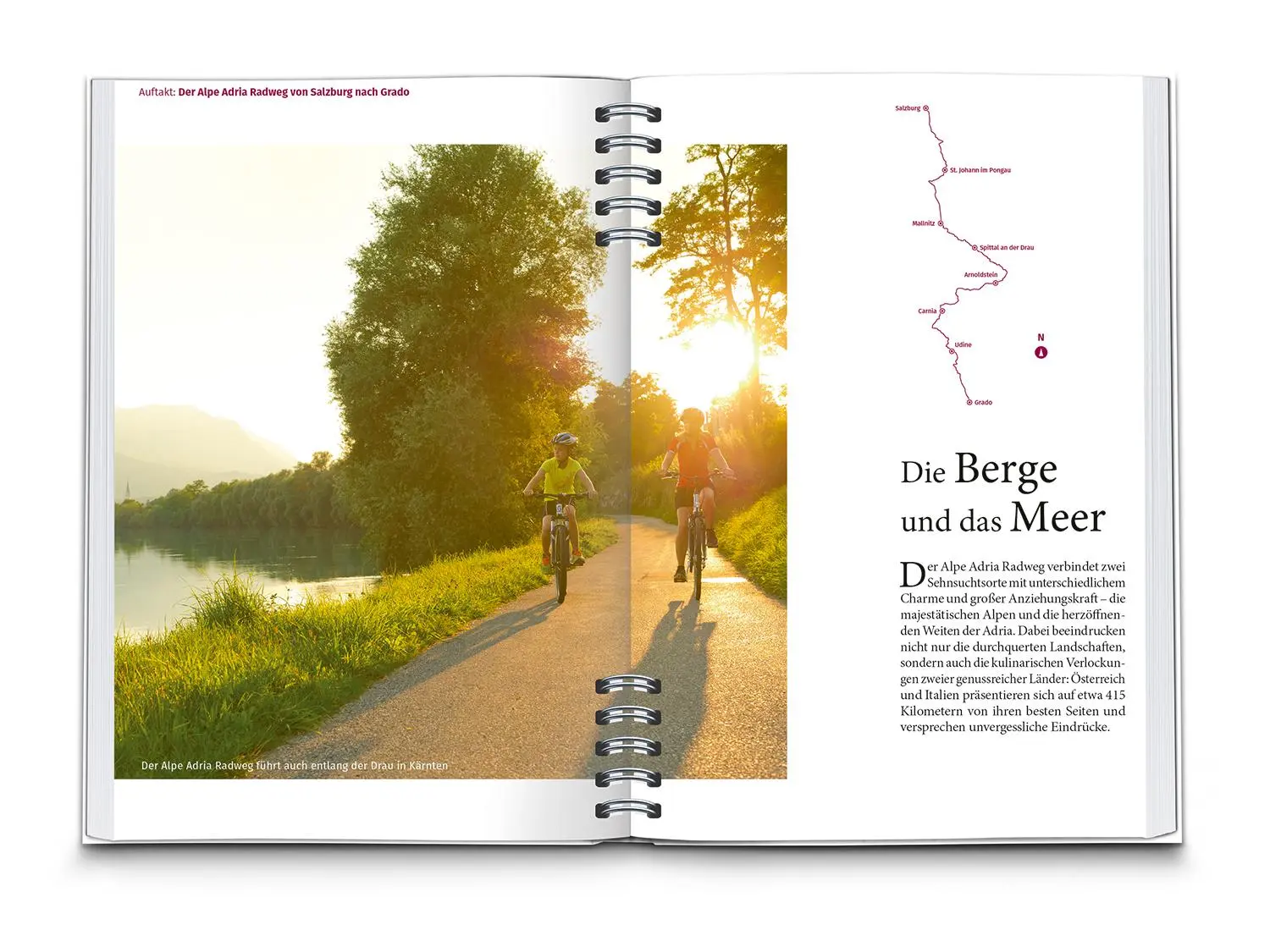 Bild: 9783991542520 | KOMPASS Radreiseführer Alpe Adria Radweg | Maria Strobl | Taschenbuch