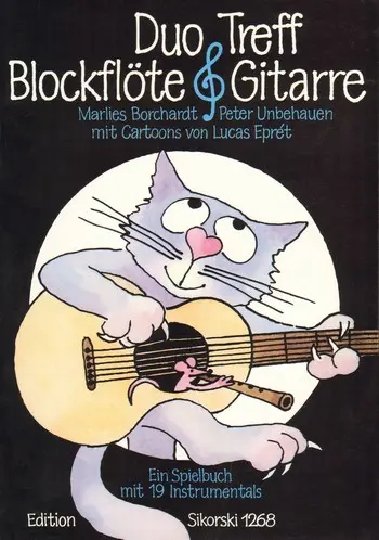 Cover: 9790003012520 | Duo-Treff für Blockflöte und Gitarre | Unbehauen | Buch