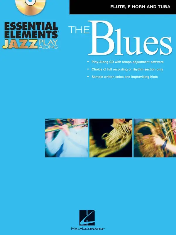 Cover: 9781423462620 | Essential Elements Jazz Play-Along - The Blues | Hal Leonard Corp