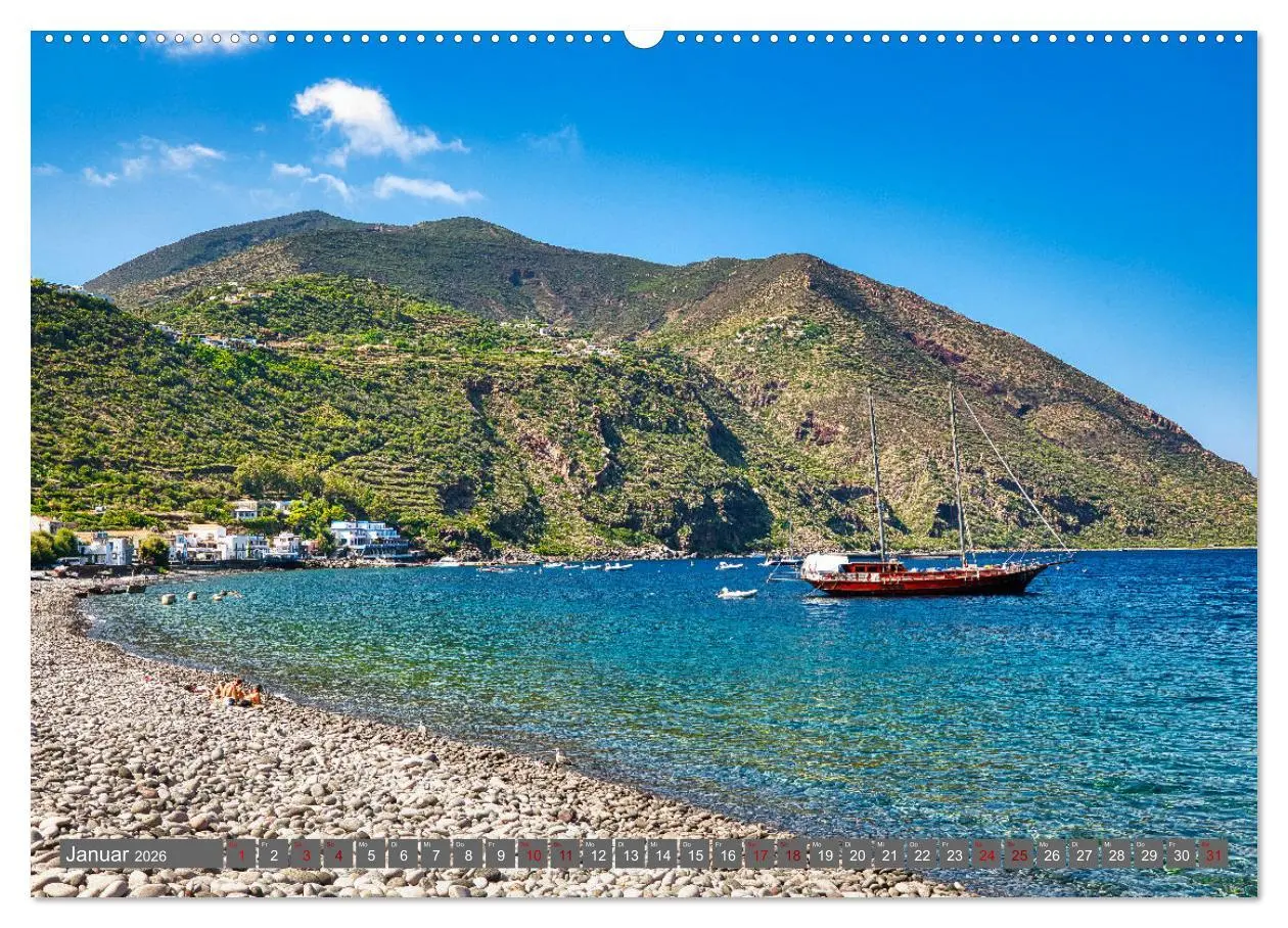 Bild: 9783457612620 | Liparische Inseln - Vulkane im Tyrrhenischen Meer (Wandkalender...