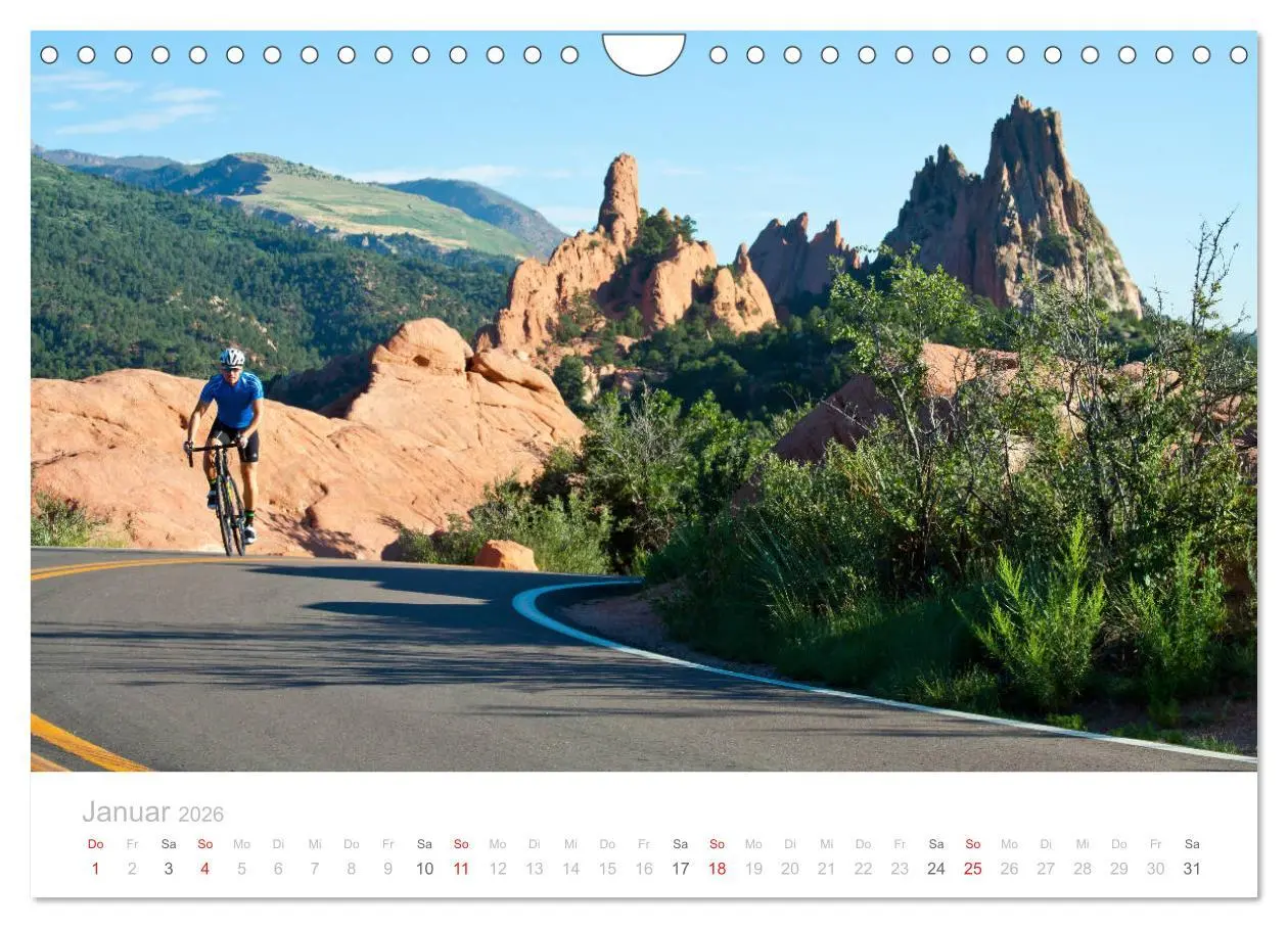 Bild: 9783457782620 | Colorado - Höhenrausch mit dem Rennrad (Wandkalender 2026 DIN A4...