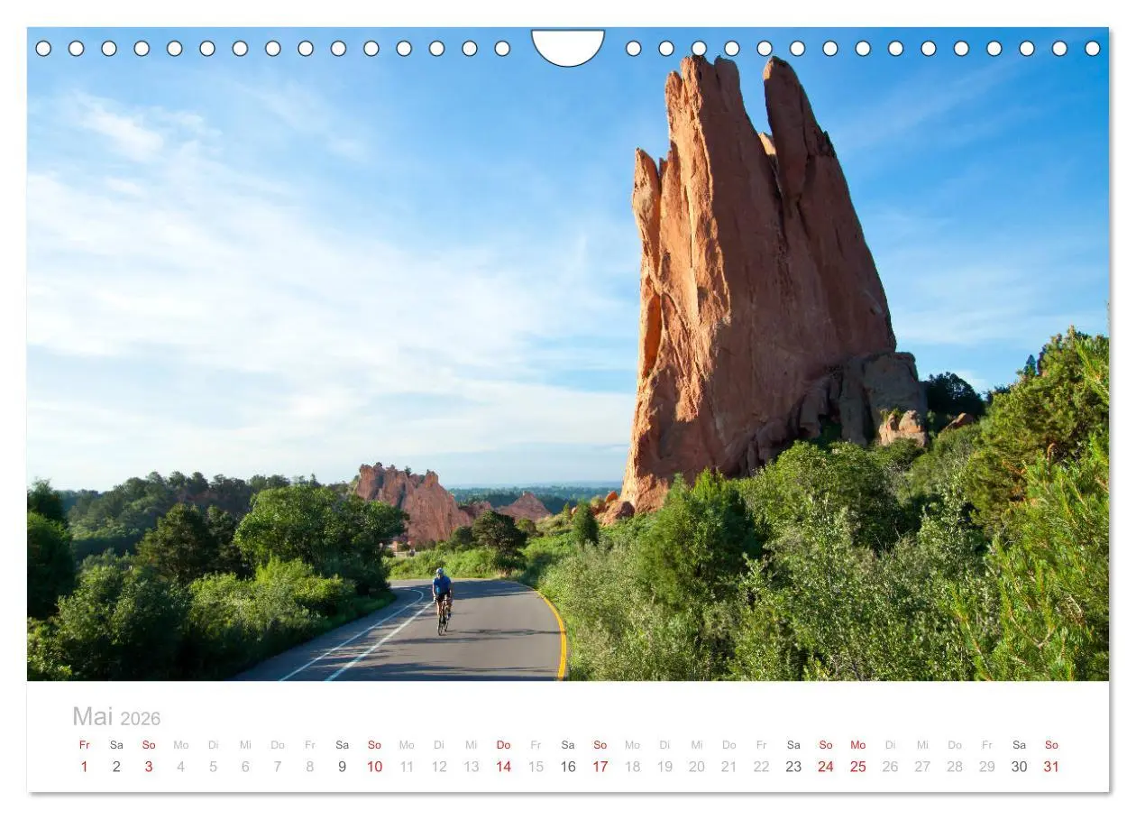 Bild: 9783457782620 | Colorado - Höhenrausch mit dem Rennrad (Wandkalender 2026 DIN A4...