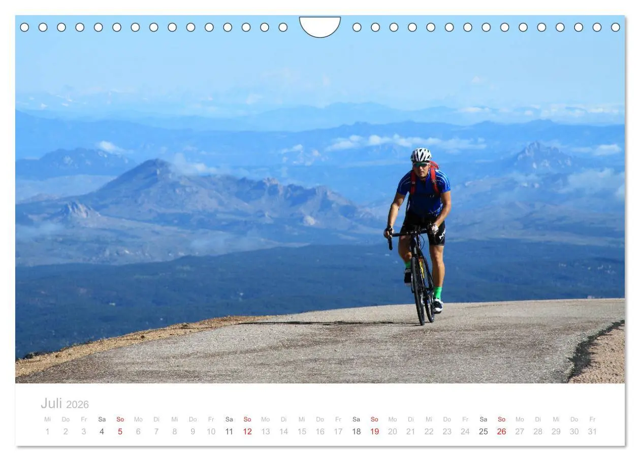 Bild: 9783457782620 | Colorado - Höhenrausch mit dem Rennrad (Wandkalender 2026 DIN A4...