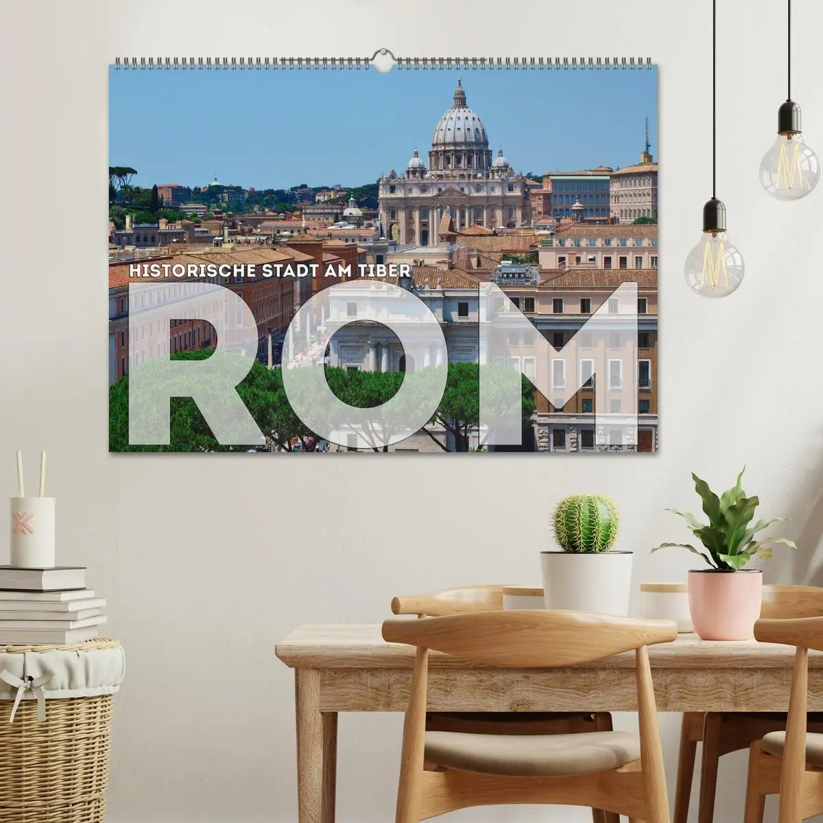 Bild: 9783516182620 | Historische Stadt am Tiber ROM (Wandkalender 2026 DIN A2 quer),...