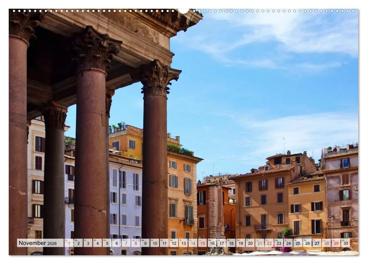 Bild: 9783516182620 | Historische Stadt am Tiber ROM (Wandkalender 2026 DIN A2 quer),...