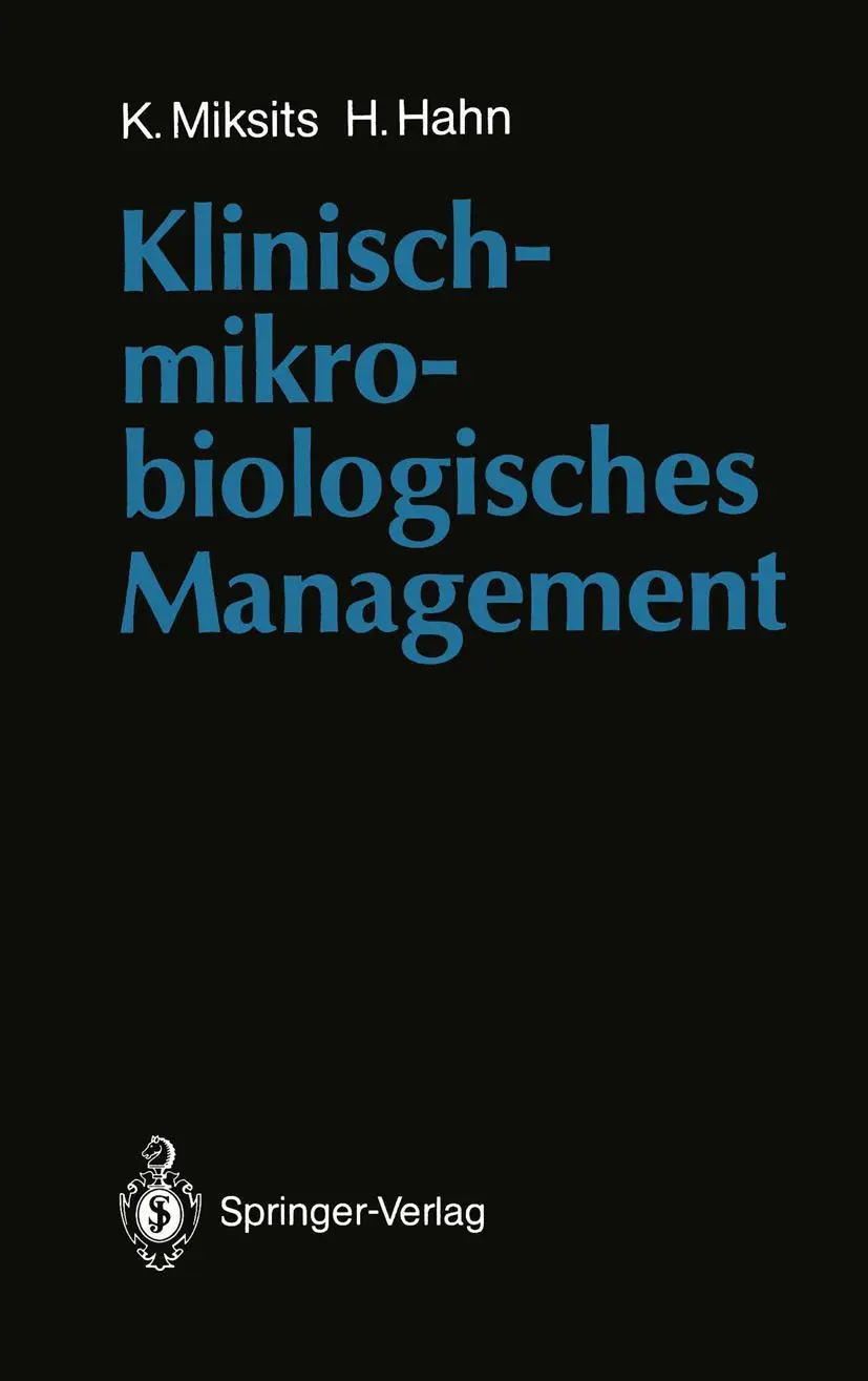 Cover: 9783540532620 | Klinisch-mikrobiologisches Management | Klaus Miksits (u. a.) | Buch