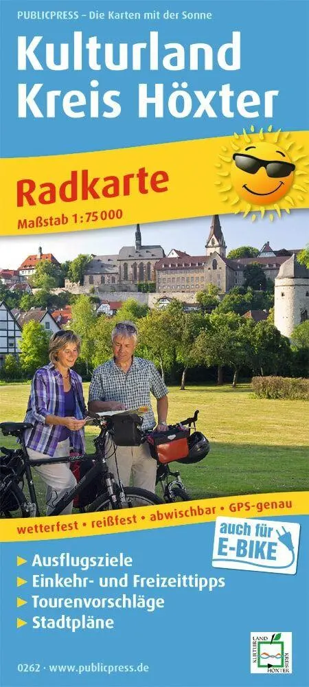 Cover: 9783747302620 | Kulturland Kreis Höxter | (Land-)Karte | Radkarte | Deutsch | 2018