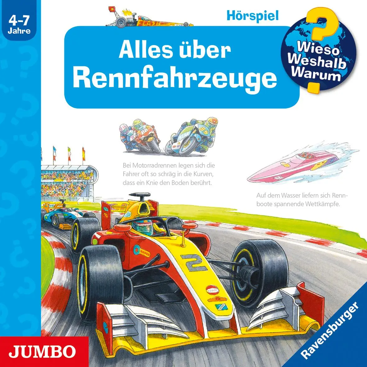 Cover: 9783833742620 | Wieso? Weshalb? Warum? Alles über Rennfahrzeuge | Susanne Gernhäuser
